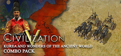 Купить Sid Meier's Civilization VI - Digital Deluxe на steambuy Купить Sid Meier´s Civilization V - Korea and Wonders of the Ancient World Combo Pack