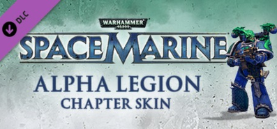 Купить Warhammer 40,000: Space Wolf на steambuy Купить Warhammer 40,000: Space Marine - Alpha Legion Champion Armour Set