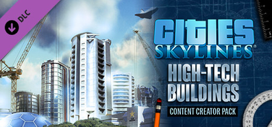 Купить на steambuy Купить Cities: Skylines - Content Creator Pack: High-Tech Buildings