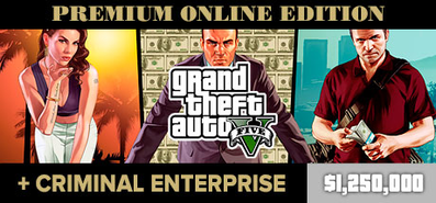 Купить на steambuy Купить Grand Theft Auto V + Premium + Online + $1,250,000